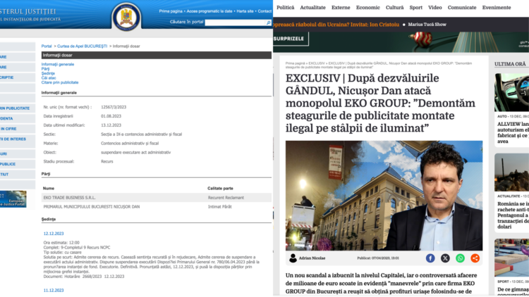 EKO Group și Lupta pentru Justiție în Fața Provocărilor Administrației Primarului Nicușor Dan